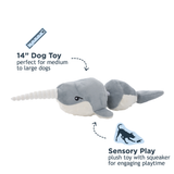 Tall Tails Jointed Narwhal Shake Play