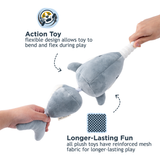 Tall Tails Jointed Narwhal Shake Play