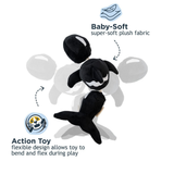 Tall Tails Jointed Orca Shake Play