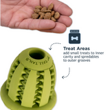 Tall Tails Natural Rubber Acorn Toy - Interactive Treat Dispensing Toy for Dogs