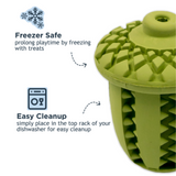 Tall Tails Natural Rubber Acorn Toy - Interactive Treat Dispensing Toy for Dogs