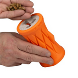 Tall Tails Natural Rubber Tree Trunk Treat Dispensing Dog Toy – Durable and Interactive Play.