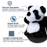 Tall Tails Panda - Roly Poly Toy for Dogs