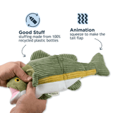 Tall Tails Plush Animated Bass
