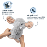 Tall Tails Plush Animated Elephant