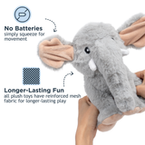 Tall Tails Plush Animated Elephant