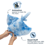 Tall Tails Plush Animated Manta Ray