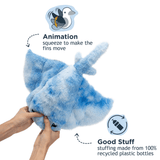 Tall Tails Plush Animated Manta Ray