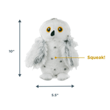 Tall Tails Plush Animated Snow Owl