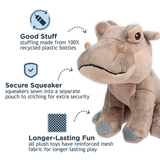 Tall Tails Plush Hippo