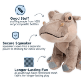 Tall Tails Plush Hippo