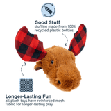 Tall Tails Red Antler Moose 2 in 1 Fetch Ball