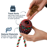 Tall Tails Rubber Pinecone Treat and Tug