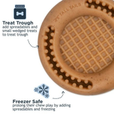 Tall Tails Wiggle Waffle Chew Toy for Dogs