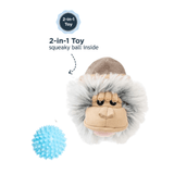 Tall Tails Yeti with Hat 2 in 1 Fetch Ball