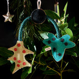Green & Wilds The Holly & The Ivy Christmas Eco Dog Toy - Sustainable Jute & Suede Toy for Dogs