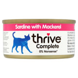 Thrive 100% Sardine & Mackerel - Complete Wet Food for Cats