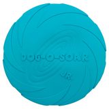 Trixie Floating Blue Rubber Disc – Durable Natural Rubber Frisbee for Dogs
