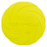 Trixie Floating Lime Rubber Disc – Durable Natural Rubber Frisbee for Dogs