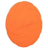 Trixie Floating Orange Rubber Disc – Durable Natural Rubber Frisbee for Dogs