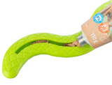Trixie Snack-Snake Green – Interactive Fillable Chew Toy for Dogs