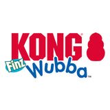 KONG Wubba Finz Pink - Bouncy, Squeaky Fetch and Throw Toy for Dogs