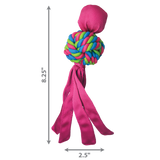 KONG Wubba Weaves – Interactive Rope Ball Dog Toy for Tug, Fetch & Chewing