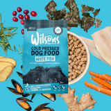 Wilsons Premium Cold Pressed Dog Food White Fish