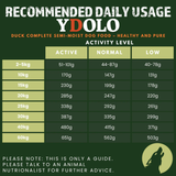 YDOLO Duck Healthy & Pure Complete Cold Pressed Dog Food