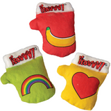 YEOWWW! Kitten Mittens 3 Pack - Durable Catnip Infused Toy for Cats