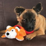 KONG Cozie Pocketz Fox - Interactive Puzzle Plush for Dogs