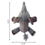 KONG Ultra Cozie Ella Elephant - Durable Plush Toy for Dogs