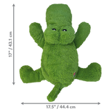 KONG Cozie Ali Alligator Soft Durable Plush Toy for Dogs
