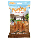 Pawtato Blueberry Sticks – Vegan, hypoallergenic, low-fat dog chews made with sweet potato, rice, and real blueberries