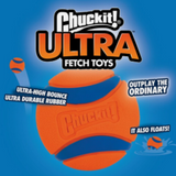 Chuckit Ultra Ball - Durable, Bouncy Ball for Dogs