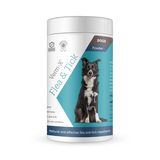 Verm-X Flea and Tick Powder – Natural Flea & Tick Repellent for Dogs