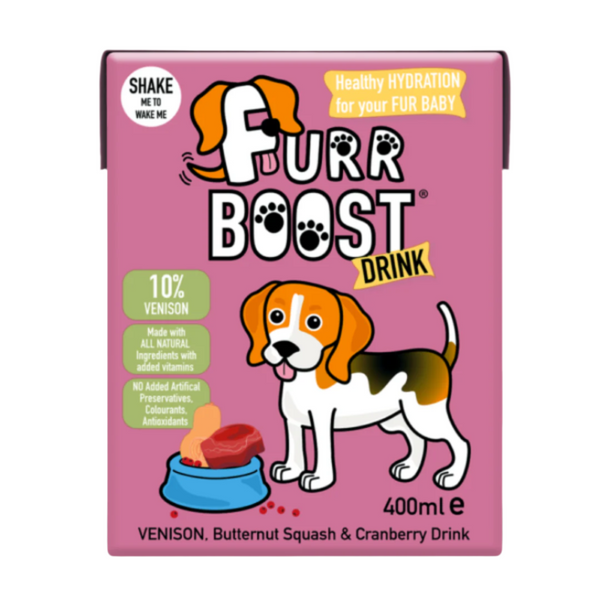 Furr Boost Venison, Butternut Squash and Cranberry Dog Drink