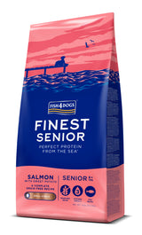Fish4Dogs Finest Senior Salmon with Sweet Potato (Small Kibble)