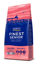 Fish4Dogs Finest Senior Salmon with Sweet Potato (Large Kibble)