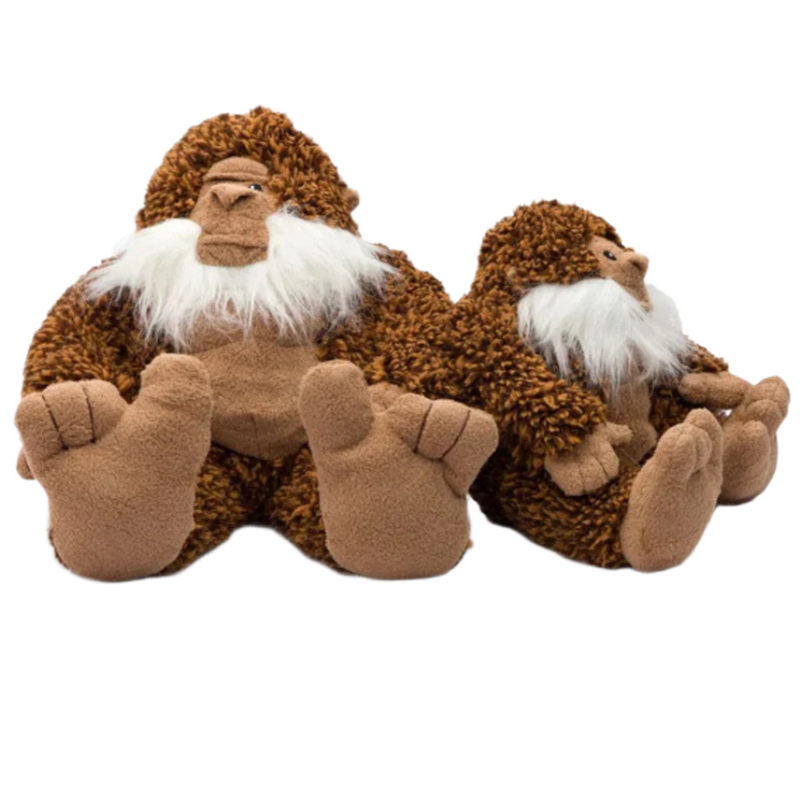 Fabdog Fluffy Big Foot - Squeaky Plush Dog Toy