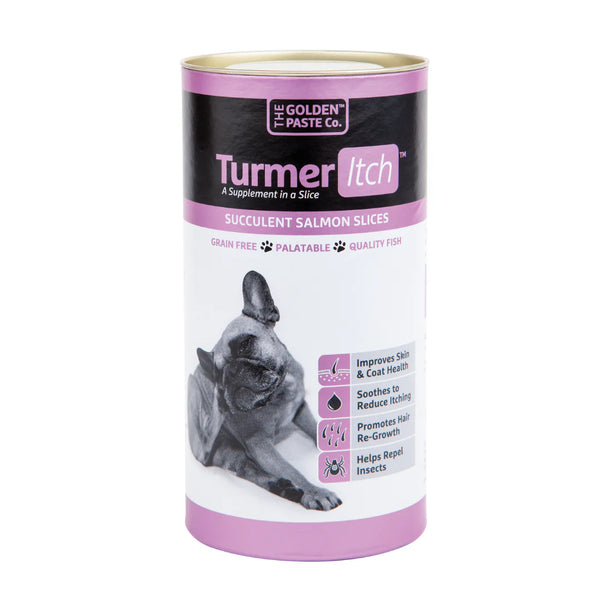 Golden Paste Co. TurmerItch Salmon Slices for Dogs