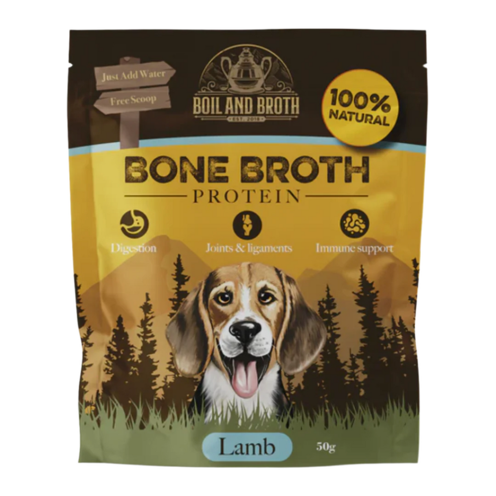 Boil Broth Lamb Bone Broth Brown's Natural Pet Store