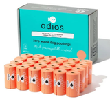 Adios Compostable Poo Bags on a Roll - 360 Bags