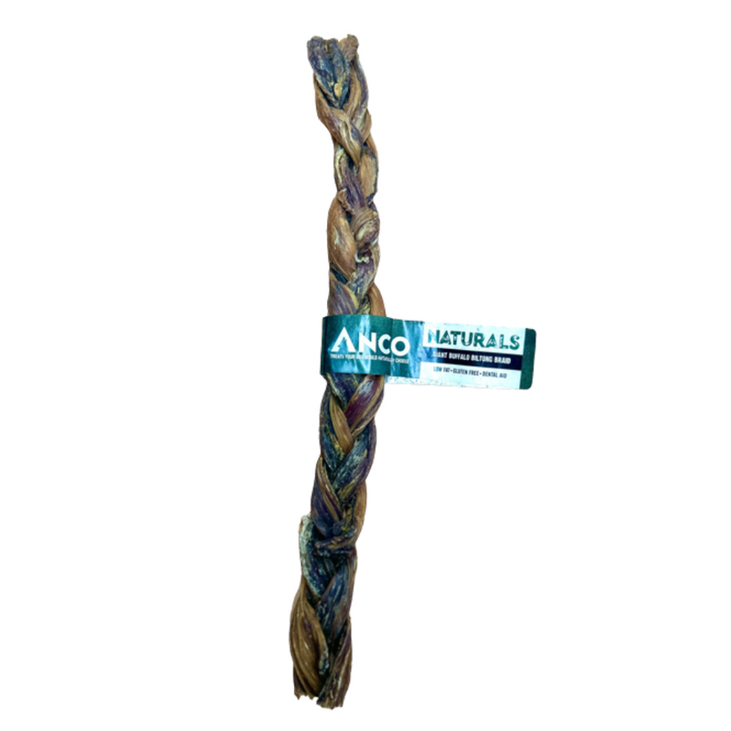 Anco Naturals Giant Buffalo Biltong Braid
