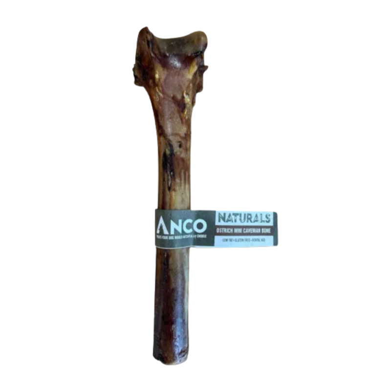 Anco Naturals Ostrich Mini Caveman Bone