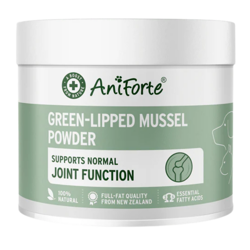 AniForte Green Lipped Mussel Powder for Dogs & Cats