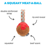 Bark A Squeaky Meat-A-Ball
