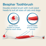 Beaphar Double Ended Toothbrush