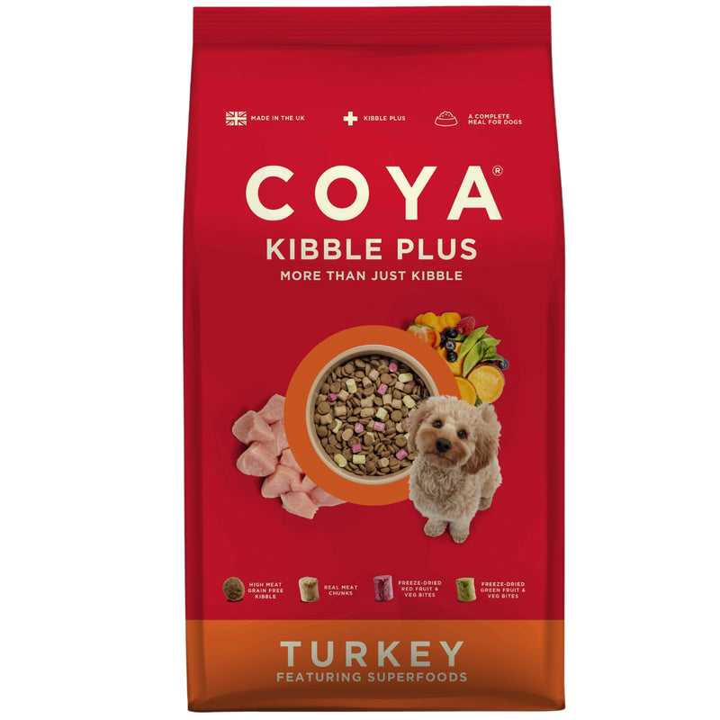 COYA Adult Turkey Kibble Plus Dog Food
