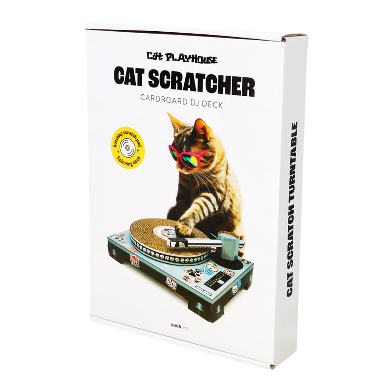 Cat Playhouse Scratch DJ Cat